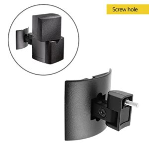 KJDiSRPin UB-20 Wall Bracket Series II for All Bose Cinemate Lifestyle Speaker Ceiling Mount,Steel Speakers Brackets Strong and Sturdy (Black)