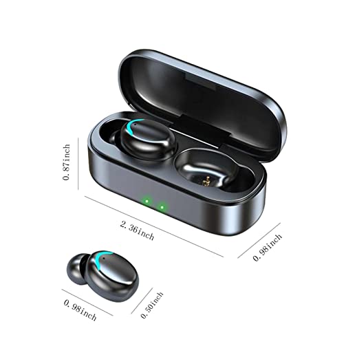 Aufmer Wireless Earbuds Bluetooth, in-Ear Lightweight Headphones, Built-in Microphone Immersive Premium Sound with Charging Case for Sports, Running and Other Outdoor Activities