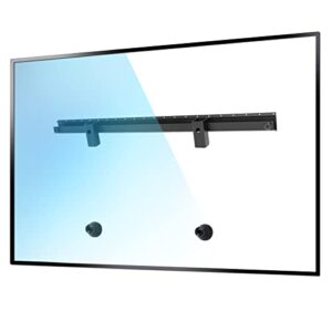 drywall tv mount fits most 22-55 inch tvs, no stud needed tv wall mount bracket with loading capacity 100 lbs, max vesa 400 x 400mm (all hardware screws include)