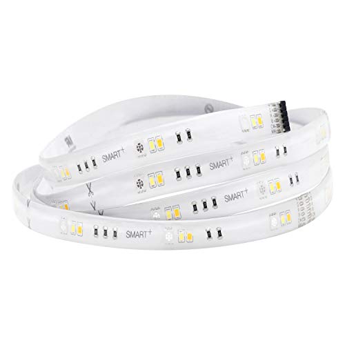 SYLVANIA Wifi LED Smart Strip Light Expansion Kit, 6.5ft, Indoor, Full Color & Adjustable White, Compatible with Alexa and Google Home Only - 1 Pack (75705)