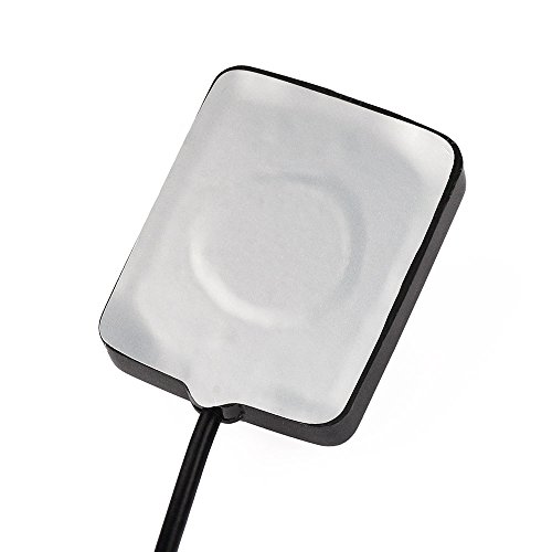 Eightwood Mini Satellite Radio Antenna Fakra K Curry Female Connector Compatible with Sirius XM Car Vehicle Trucks RV HD Hi-Fi Radio Stereo Receiver Tuner 2320-2345MHz