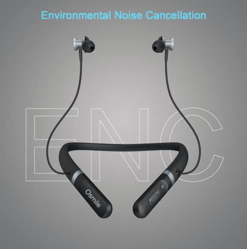 Osmile NE100 Neckband Earphone (Environmental Noise Cancellation) 35 hrs Music time