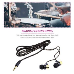 Fashion Design Sports Running Noise Isolating Stereo 1.1M in-Ear 3.5mm Media Player Music Earphone Stereo Music Headphone