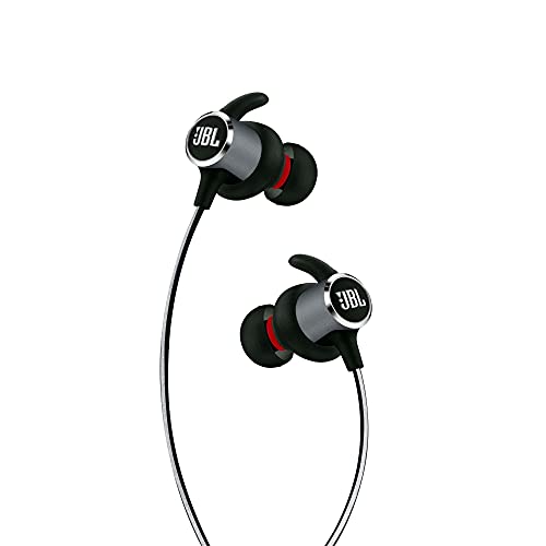 JBL Reflect Mini 2.0 - In-Ear Wireless Sport Headphone with 3-Button Mic/Remote - Black