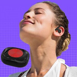 Horn-On-Ear 5.3 Sports Bluetooth Headset - Wireless Earphones Waterproof, Noise-Reducing Headphones, Talkable, Hall-Switch, Stereo Suitable for Sports/Games