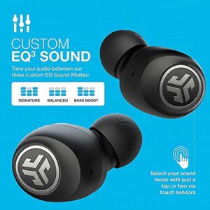 JLab Go Air True Wireless Bluetooth Earbuds with Charging case + Cloud Foam Mnemonic Earbud Tips