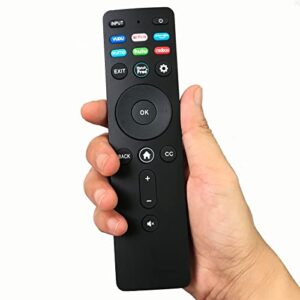 kassionel replacement remote control xrt260 compatible for vizio v-series 4k smart tv v655-j04 v655-j09 v705-j03 v755-j04 v435-j01 v505-j01 v505-j09 v555-j01 (no voice)