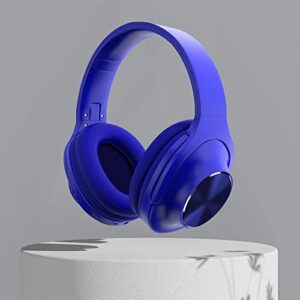 foldable bluetooth 5.0 headset over ear, fashion wireless subwoofer stereo bluetooth sport headphones with 2 modes for music sports computer game comfortable wear