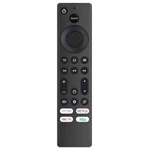 CT-RC1US-21 REV-B Replacement Remote fit for Toshiba Fire TV Edition 43C350KU 50C350KU 55C350KU 65C350KU 75C350KU 32V35KU 43V35KU 55LF621U21 50LF621U21 43LF621U21 43LF421U21 32LF221U21 (IR Remote)