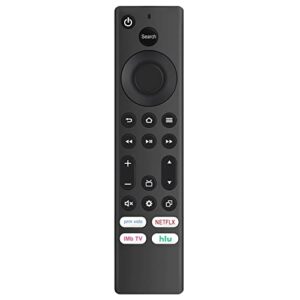 ct-rc1us-21 rev-b replacement remote fit for toshiba fire tv edition 43c350ku 50c350ku 55c350ku 65c350ku 75c350ku 32v35ku 43v35ku 55lf621u21 50lf621u21 43lf621u21 43lf421u21 32lf221u21 (ir remote)
