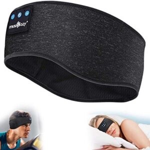 MUSICOZY Sleep Headphones 3D Bluetooth Sleep Mask, Wireless Sleeping Headphones Music Earbuds Eye Mask for Side Sleepers Men Women Ultra Thin Speakers Cool Gadgets Birthday Unique Gifts, Pack of 2