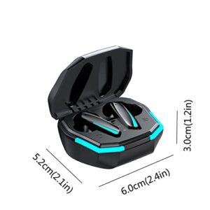 5.2 Wireless Bluetooth Headset Dedicated to Esports, in-Ear Waterproof, Low Latency, Noise Reduction, Binaural Stereo Hd Call,for Sports Running Office and Esports