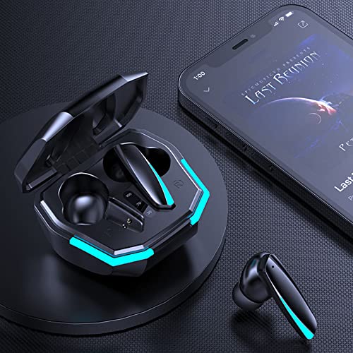 5.2 Wireless Bluetooth Headset Dedicated to Esports, in-Ear Waterproof, Low Latency, Noise Reduction, Binaural Stereo Hd Call,for Sports Running Office and Esports