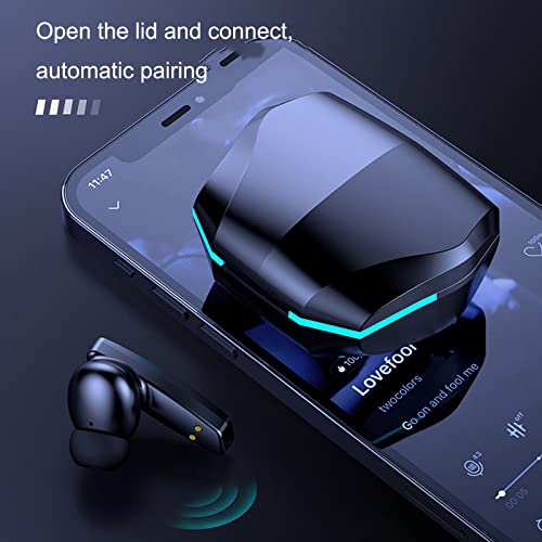 5.2 Wireless Bluetooth Headset Dedicated to Esports, in-Ear Waterproof, Low Latency, Noise Reduction, Binaural Stereo Hd Call,for Sports Running Office and Esports