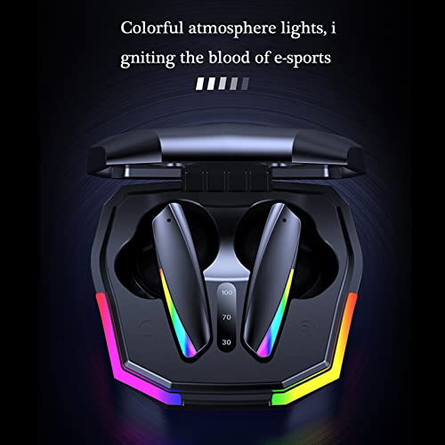 5.2 Wireless Bluetooth Headset Dedicated to Esports, in-Ear Waterproof, Low Latency, Noise Reduction, Binaural Stereo Hd Call,for Sports Running Office and Esports