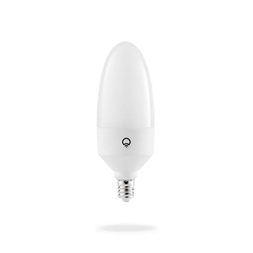 LIFX Candle Color, E12 Polychrome Technology™, Wi-Fi Smart LED Light Bulb, 26 addressable Zones per Candle, No Bridge Required, Works with Alexa, Hey Google, HomeKit and Siri