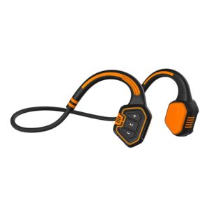 ip68 waterproof swimming mp3 binaural hook aftershock bluetooth open-ear wireless bone conduction headphones in-ear headphones