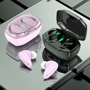 wireless noise cancelling earbuds, with rgb light, built-in microphone, super hifi sound performance, waterproof for sport, clear calls, work, music