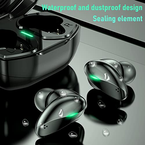 Wireless Noise Cancelling Earbuds, with RGB Light, Built-in Microphone, Super HiFi Sound Performance, Waterproof for Sport, Clear Calls, Work, Music