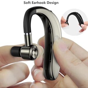 KUYYFDS Wireless Earphones Hands-Free Business Sports Ear Hook Headset Earbuds for Driving in-Ear Headphones