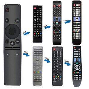 Universal Remote Replacement for Samsung TV Remotes BN59-01259B BN59-01260A BN59-01292A BN59-01259D and 4K UHD 6 Series 7 Series UN43 NU50 NU55 NU65 NU75 KS Models with 3 Years Warranty
