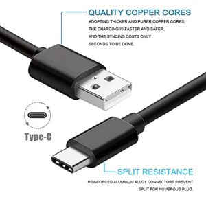 USB-C Charger Cable Fast Charging Cable Power Cord for TOZO T12 A1 A2 Mini A3 PA1 T9 T9S T10 T12 Pro G1 NC9 NC7 NC2 W1 W3 W8 PB1 PB2 PB3 C1 Wireless Earbuds & More USB-C Earbud Headphones Replacement