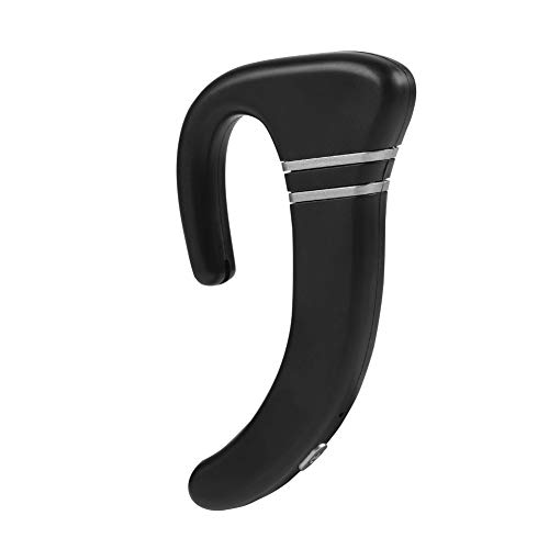 Wireless Bone Conduction Ear Hook, Mini Headphones Non Ear Plug Bluetooth Headset with Mic, Bone Conduction Earbuds Earpiece Earphone with Microphone Hand Free Calling