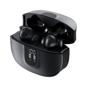 Wireless Earbuds Noise Cancelling - Bluetooth Headphones with Microphone, Sports Waterproof Bluetooth 5.3 Stereo Earphones, Support Voice Control