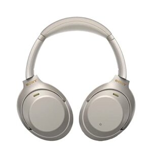 SONY WH1000XM3 Bluetooth Wireless Noise Canceling Headphones Silver WH-1000XM3/S (Renewed)