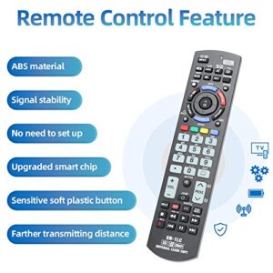 Gvirtue Universal Remote Control for Sony TV Remote, Replacement for All Sony LED OLED LCD Bravia 3D HDTV 4K 8K UHD HDR Android Google Smart TV, with Netflix, You Tube Button and Learning Function