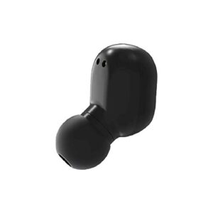 heave single bluetooth 5.0 wireless earbuds in ear,true wireless earphone for clear calls and music built in microphone,150 hours standby time for business/sports（10m bluetooth range） black