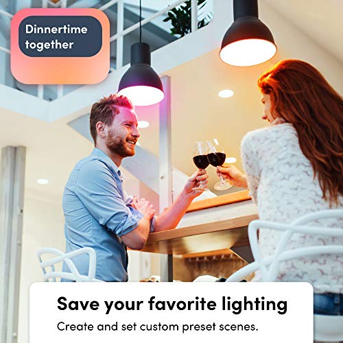 LIFX Color BR30 (Nightvision Edition), 1100 lumens E26, Wi-Fi Smart LED Light Bulb, Full Color and Whites, No Bridge Required, Works with Alexa, Hey Google, HomeKit and Siri (1-Pack)