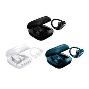 COBY True Wireless Sport Earbuds 15 Hours, Charging Case, Playback Controls, Siri and Google Assistant, Auto Bluetooth 5.0 Pairing, for Gym, Running, Workout - Works with iPhone, Android, iPad (Black)