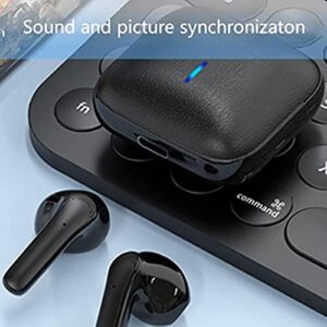 OpeCking Wireless Earbuds for iOS & Android Phones, Bluetooth 5.1 in-Ear Headphones with Extra Bass, Built-in Mic, USB Charging Case, 30hr Battery Earphones, Waterproof for Sport