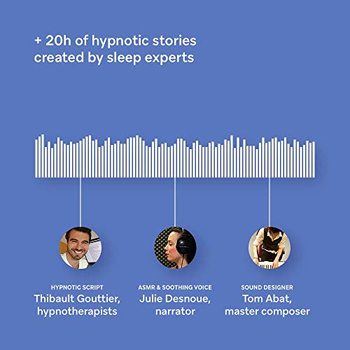 HoomBand Innovative Headband for Sleep, Travel, Meditation | 3.5mm Jack Wired | Ultra Flat Speakers | Free Access to Hypnotic Stories Created by Sleep Experts (Size S)