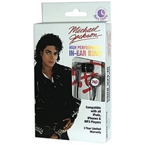 Section 8 rbw-5086 Michael Jackson Bad Earbuds Headphones - Black