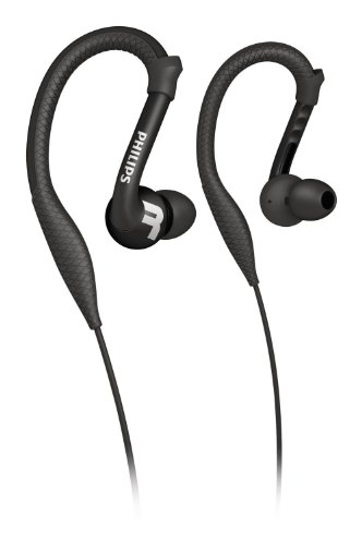 Philips SHQ3200BK/28 ActionFit Sports Earhook Headphones