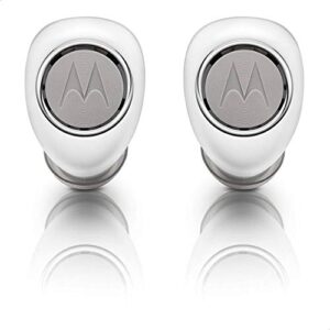 MOTOROLA MOBILE ACCESSORIES SH010 VerveOnes Music Edition Bluetooth Stereo Smart Earbuds for iOS, Google - White