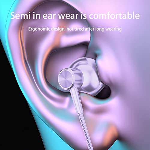 5.0 Neck Hanging Wireless Bluetooth Headset Intelligent Digital Display Can Be Inserted Into The Card, Sports Range Noise Cancellation Can Call (Purple)