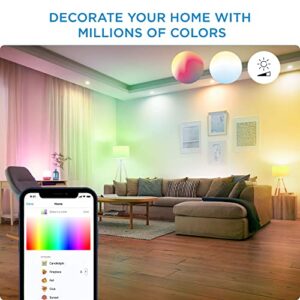 WiZ Connected 2-Pack Color 60W A19 Smart WiFi Light Bulb, 16 Million Colors, Compatible with Alexa and Google Home Assistant, No Hub Required