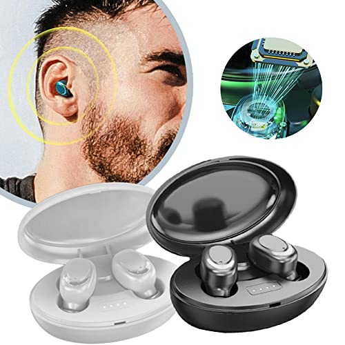 CUIKOSAER Wireless Bluetooth 5.2 Earbuds Headphones - in-Ear Stereo Touch-Control oise Cancellation Bluetooth Headphones with Charging Case - for Office Outdoor Sport Working Driving