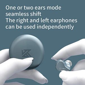 Linsoul KZ SKS 1BA 1DD Bluetooth 5.2 TWS True Wireless Hybrid HiFi Headset with Noise Elimination, Touch Control