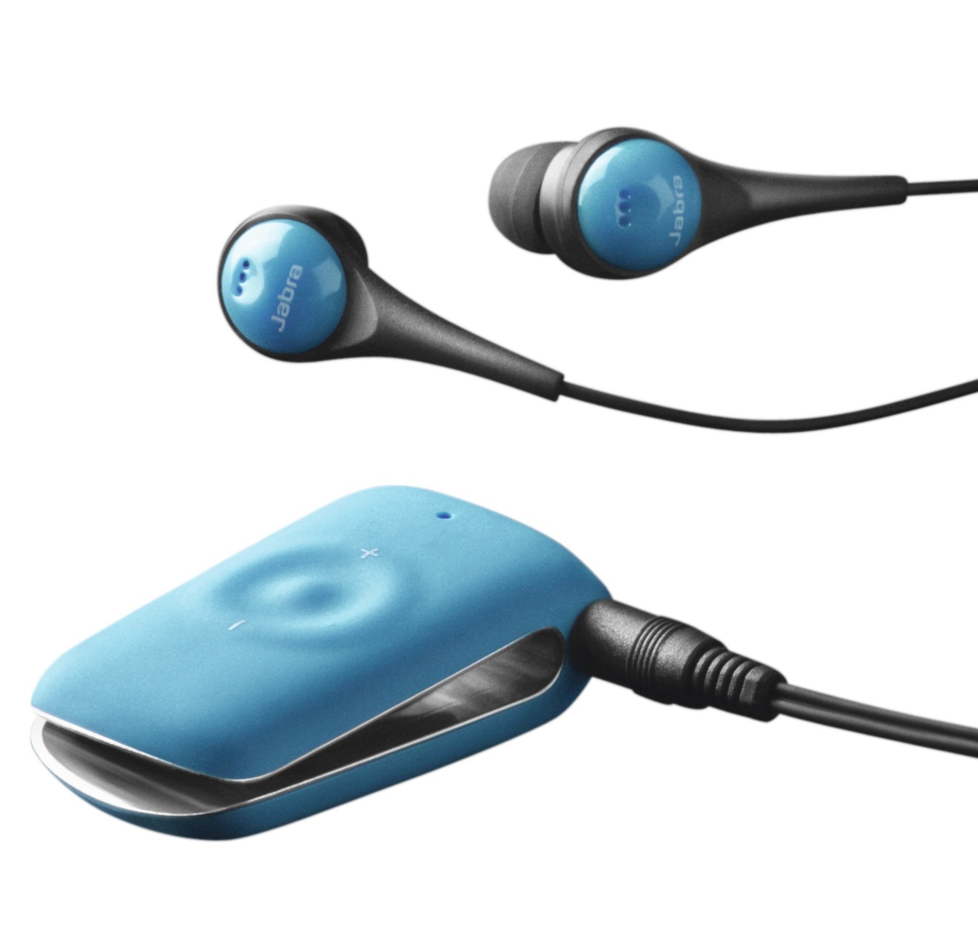 Jabra CLIPPER Bluetooth Stereo Headset - Retail Packaging - Turquoise (Discontinued by Manufacturer)