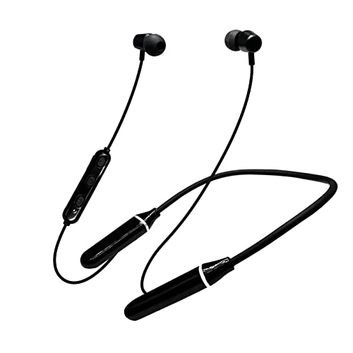 Conchpeople Neckband Bluetooth Headphones Deep Bass Neckband Headphones with Noise Cancelling Mic, V5.1 Wireless Bluetooth Earbuds 180H Playtime, IPX7 Waterproof for Sports