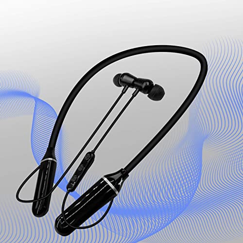 Conchpeople Neckband Bluetooth Headphones Deep Bass Neckband Headphones with Noise Cancelling Mic, V5.1 Wireless Bluetooth Earbuds 180H Playtime, IPX7 Waterproof for Sports