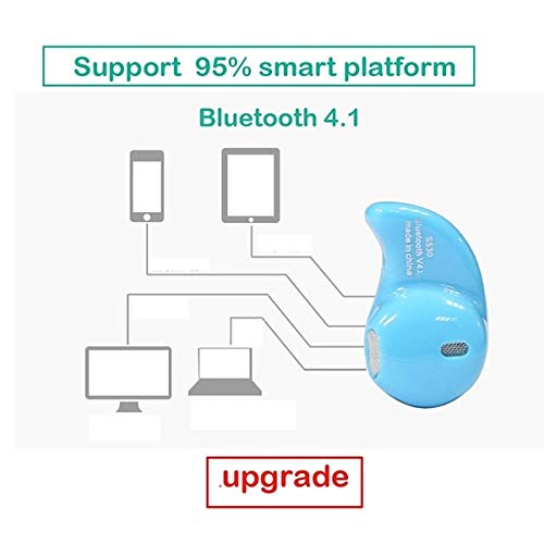 LUYANhapy9 Bluetooth Earphone S530 Mini Wireless Bluetooth V4.1 Sport Earphone Headset Headphone for Phone PC White