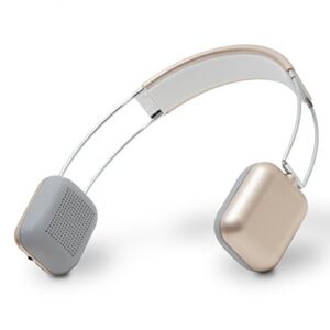 Oblanc SY-AUD23060 Rendezvous Wireless Bluetooth Headphone with Built In Micrphone Gold