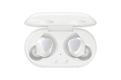 SAMSUNG Galaxy Buds+ Plus, True Wireless Earbuds w/Improved Battery and Call Quality (Wireless Charging Case Included), (International Version) (White) (Galaxy Buds Plus 2020)