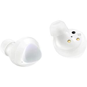 SAMSUNG Galaxy Buds+ Plus, True Wireless Earbuds w/Improved Battery and Call Quality (Wireless Charging Case Included), (International Version) (White) (Galaxy Buds Plus 2020)