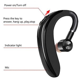 Wireless Earbuds Bluetooth Headphones,Noise Reduction Mic in-Ear Earphones Fast Pairing in Seconds for Working Sports Running Workout,Connect to PC Mac Tablet Cell Phone